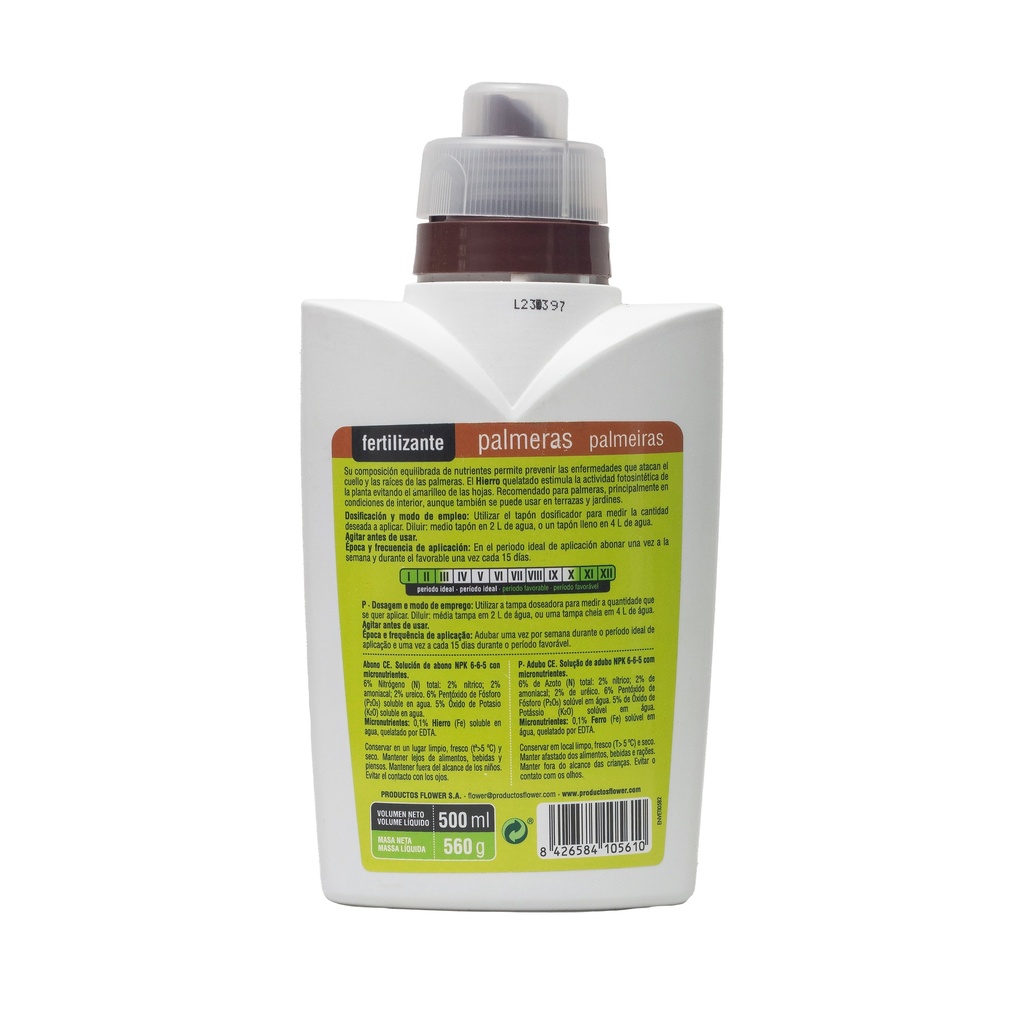 Abono Palmeras 500ML