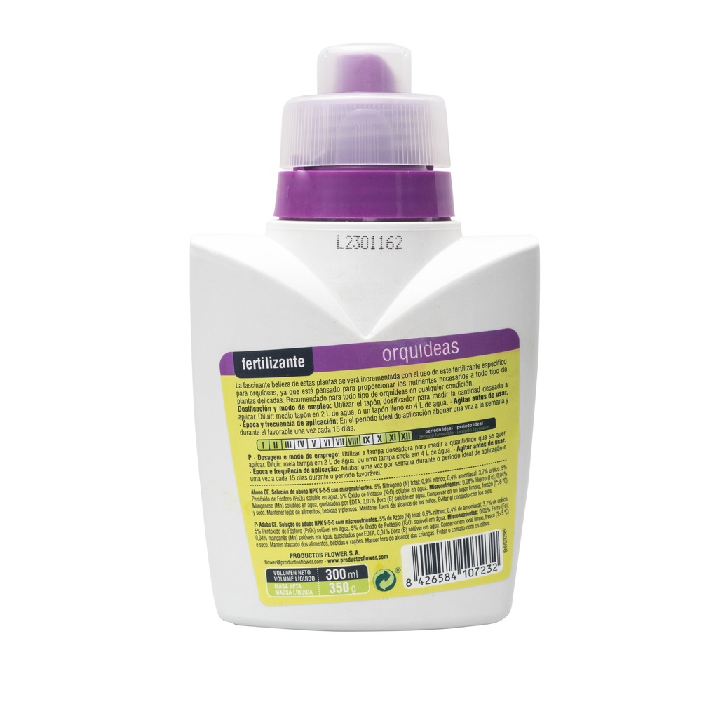 Abono Líquido Orquídeas 300ML