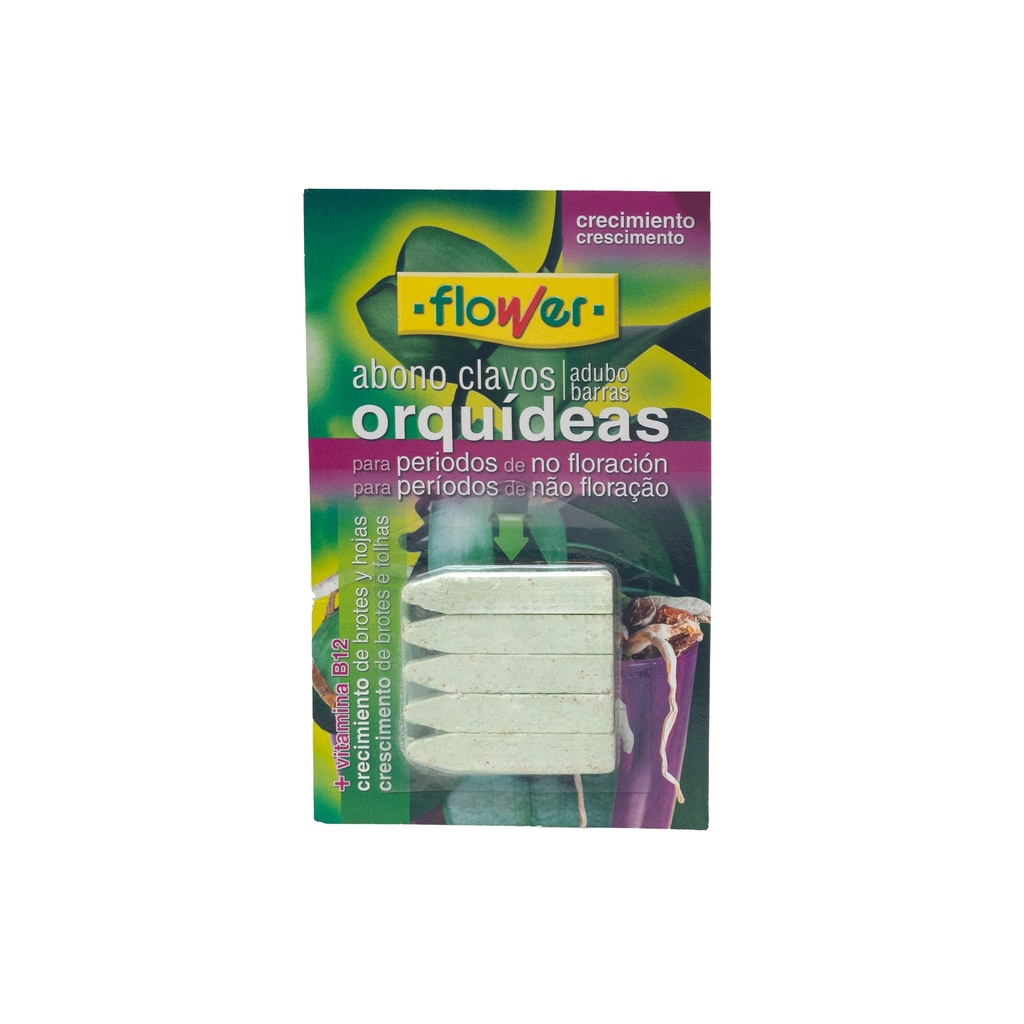 Abono Clavos Orquideas Blister 5 u