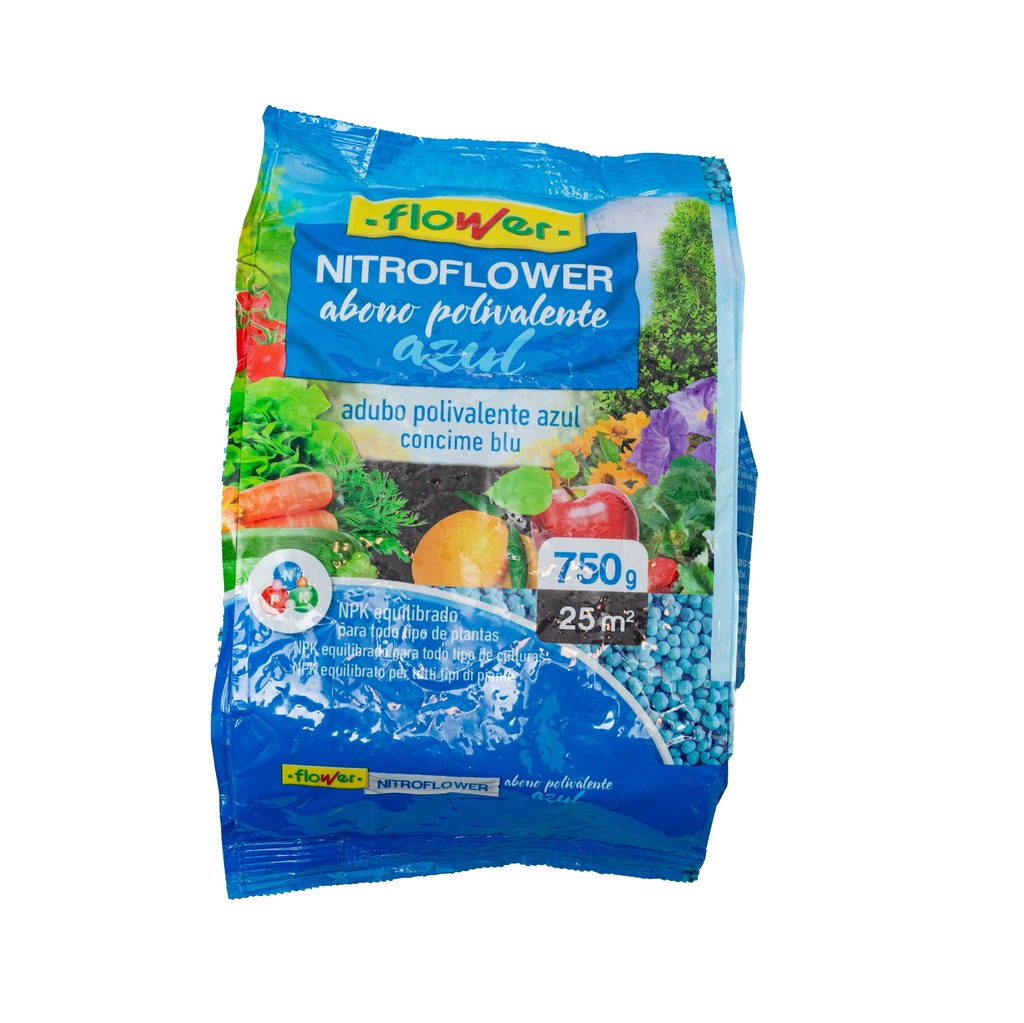 Abono Nitroflower Azul 750 GR