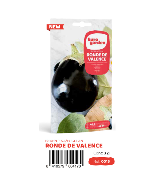 Berenjena Ronde De Valence (euro)