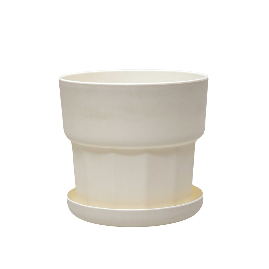 MACETA F001W BLANCO 	(PR/14696)