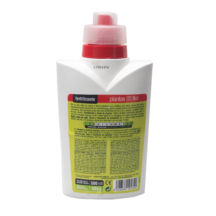 Fertilizante Líquido Plantas Con Flor 400ML